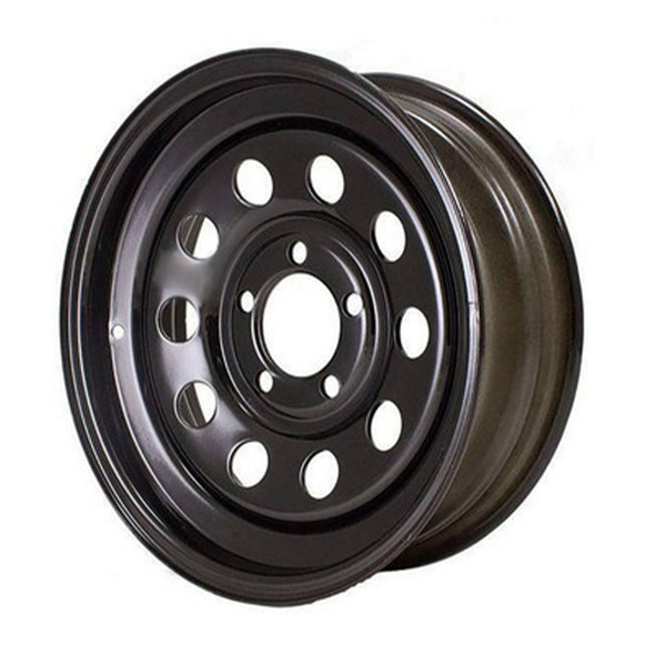 15x5 5-Lug on 4.5" Black Mod Trailer Wheel - (SSW)