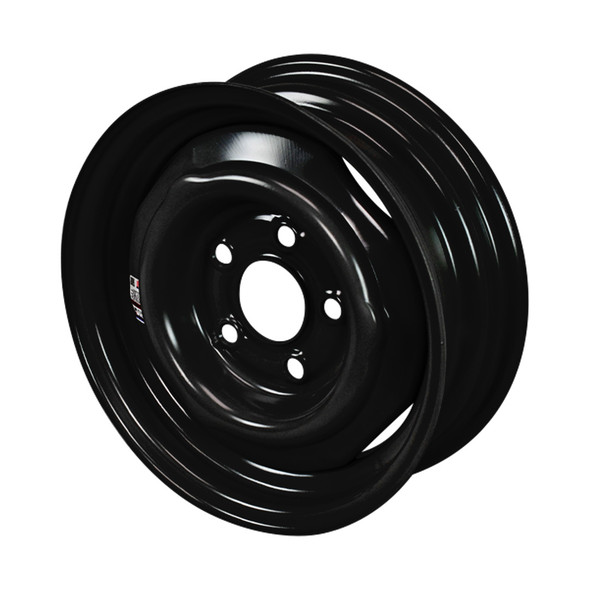 13X4.5 5-Lug on 4.5" Black Conventional Trailer Wheel 13X4.5 5-Lug on 4.5" Black Conventional Trailer Wheel