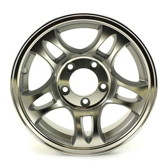 HiSpec 14X5.5 5-Lug on 4.5" Aluminum S5 Trailer Wheel - S545545