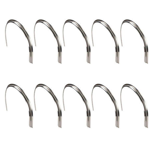 10 Pack - 36x1 Smooth Aluminum Single Axle Fender Flares