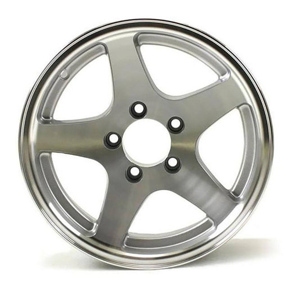 HiSpec 15X5 5-Lug on 4.5" Aluminum Series 04 Trailer Wheel - 455545
