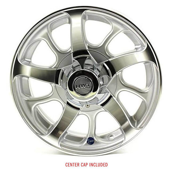 HiSpec 15X6 6-Lug on 5.5" Aluminum Series 08 Trailer Wheel - 856655S