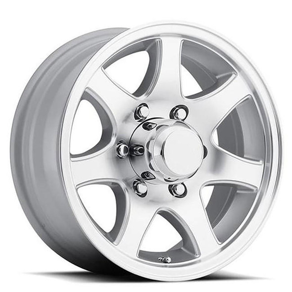 Sendel 15X6 6-Lug on 5.5" Aluminum T02 Trailer Wheel - T02-56655T