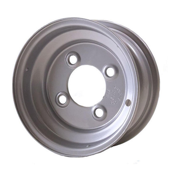 Recstuff 8X3.75 4-Lug on 4" Silver Bell Trailer Wheel