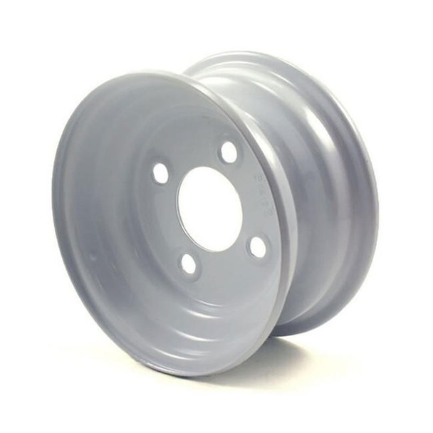 Recstuff 8X3.75 4-Lug on 4" White Bell Trailer Wheel