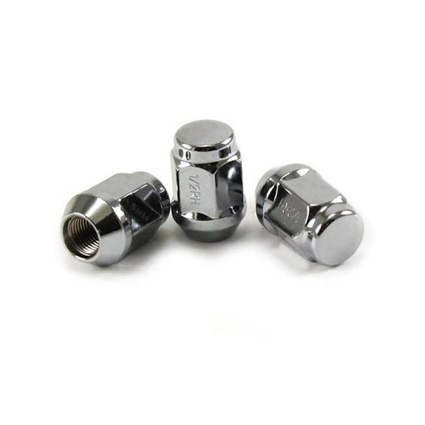 Recstuff 1/2"-20 Chrome Trailer Lug Nut (1 Lug Nut) - LN033