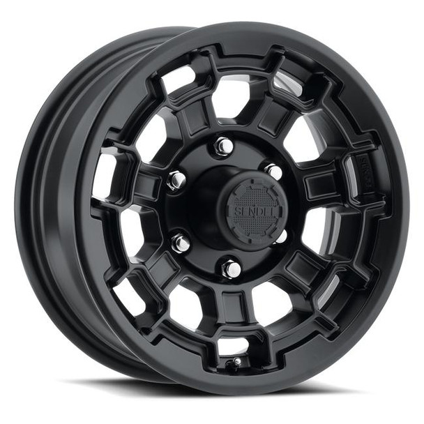 Sendel 16X7 6-Lug on 5.5" Aluminum T18 - Gloss Black - T18-67655GB