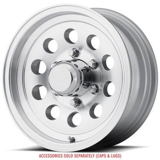 Sendel 15X6 6-Lug on 5.5" Aluminum S20 Trailer Wheel - S20-56655T Sendel 15X6 6-Lug on 5.5" Aluminum S20 Trailer Wheel - S20-56655T