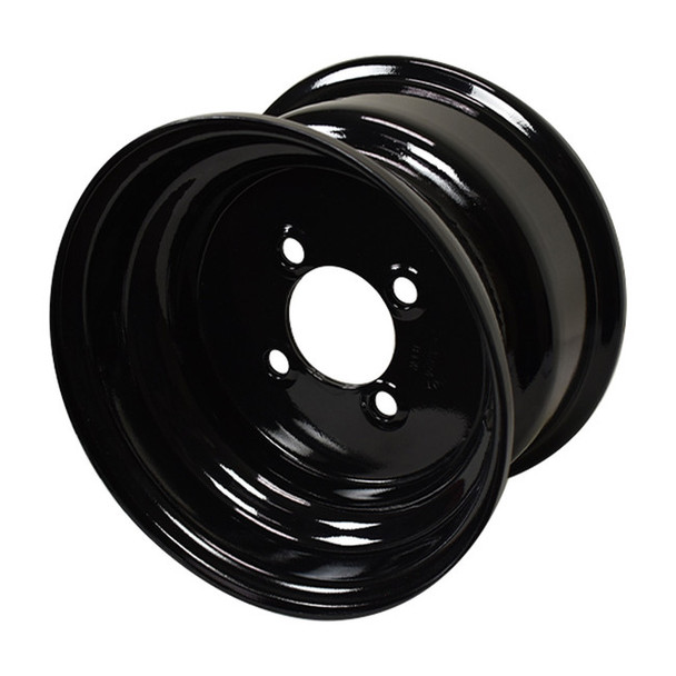 10X6" 4-Lug on 4" Black Bell Trailer Wheel - 1660#
