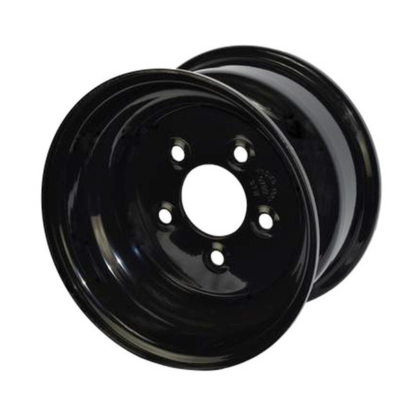 10X6 5-Lug on 4.5" Black Bell-Style Wheel - 1650#