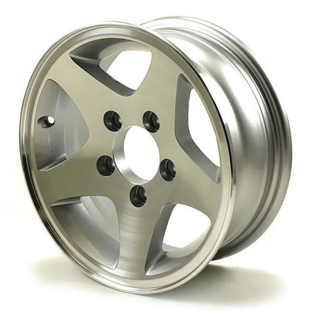 HiSpec 13X5 5-Lug on 4.5" Aluminum Series 04 Trailer Wheel - 435545