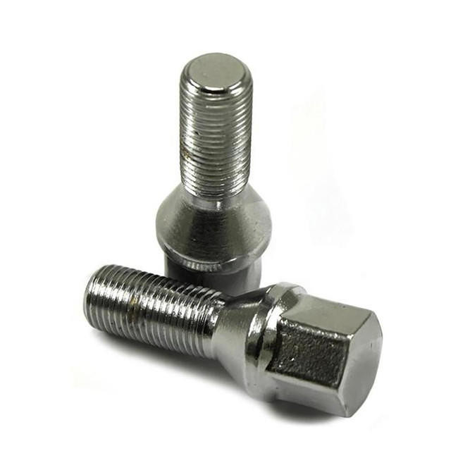 Chrome Trailer Lug Bolt 1/2" 20