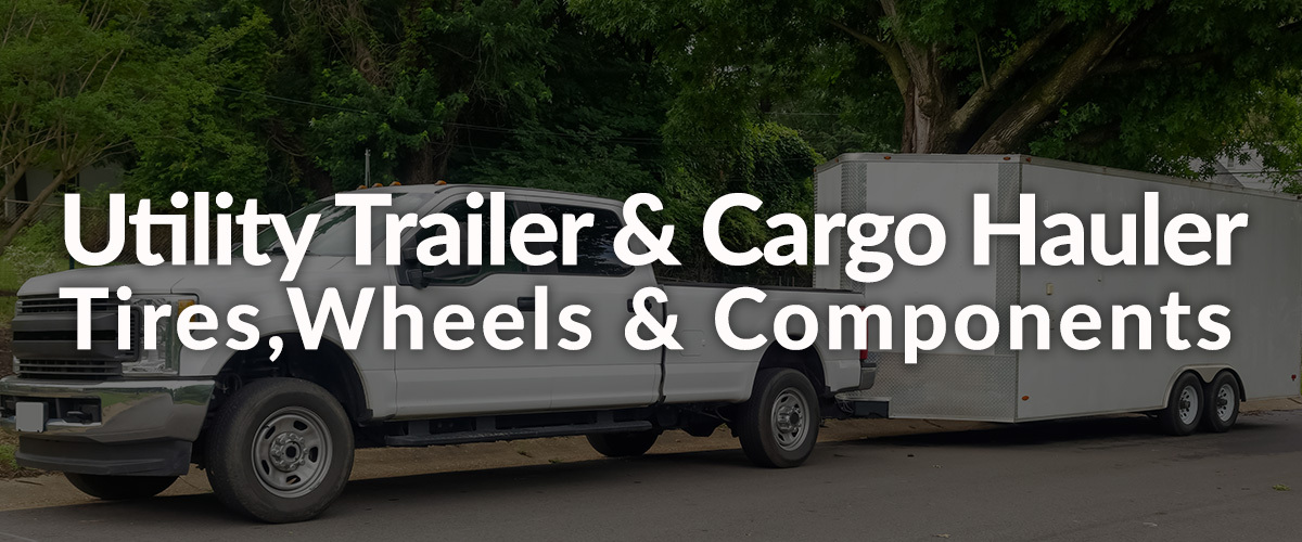 utility trailer cargo hauler enclosed trailer tires wheels and components parts