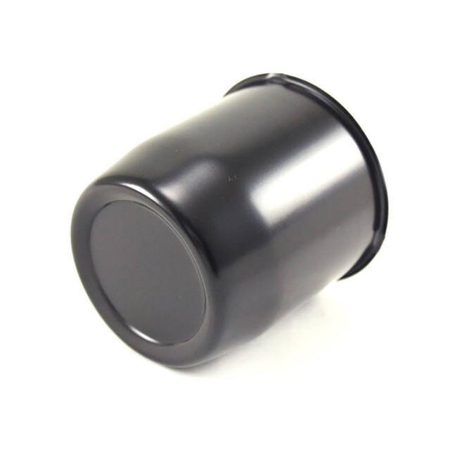 3.19" Metal Alloy Center Cap - Black Matte Finish CCS009