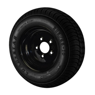 20.5X8.00-10 (205/65-10) Kenda Loadstar Trailer Tire LRE on 5 Bolt