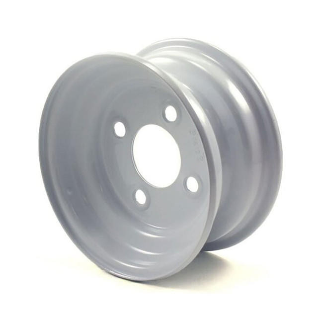 8X3.75 4-Lug on 4" White Bell Trailer Wheel (RW)
