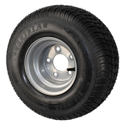 18.5x8.50-8 (215/60-8) Kenda Loadstar Trailer Tire LRC on 5 Bolt