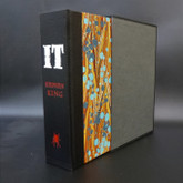 IT by Stephen King, 1986 First Edition, Unique Leather Binding by Scott Kellar