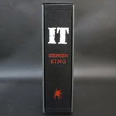 IT by Stephen King, 1986 First Edition, Unique Leather Binding by Scott Kellar