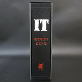 IT by Stephen King, 1986 First Edition, Unique Leather Binding by Scott Kellar