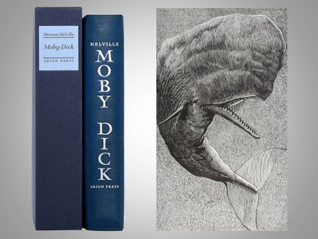 Moby-Dick by Herman Melville, Illustrated by Barry Moser, Arion Press, 1979