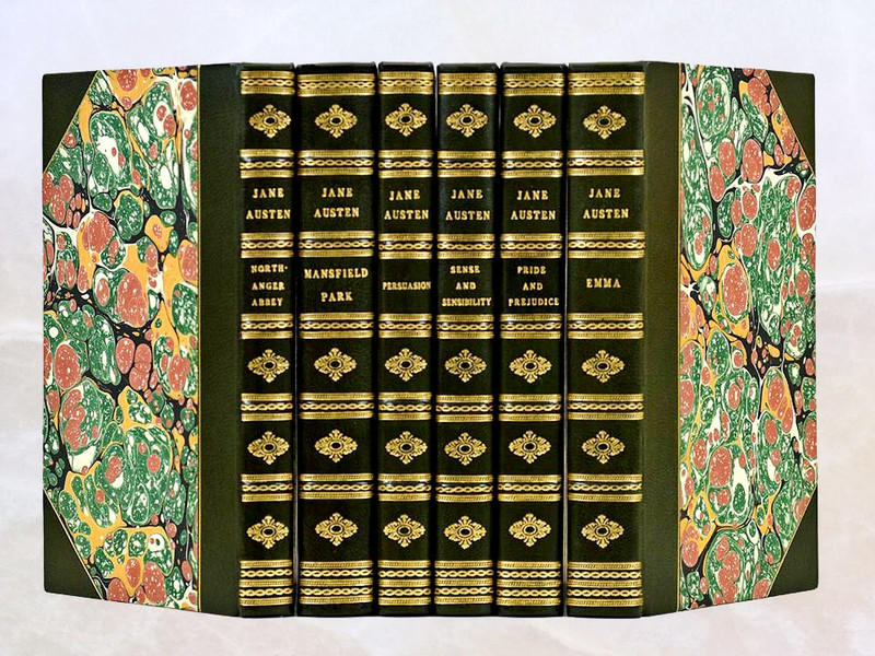 The Novels of Jane Austen, First Chawton Edition, 1948, Custom Sims Bindings