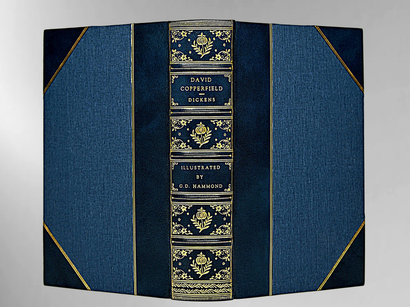 David Copperfield by Charles Dickens, 1921, Custom Sims Binding