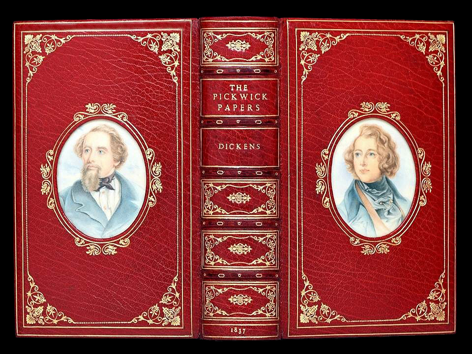 The Pickwick Papers by Charles Dickens, 1st Edition, Bayntun 