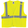 GloWear 8260FRHL ANSI Flame Resistant Modacrylic Lime Reflective Safety Vest