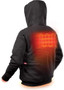 Milwaukee 302B-21L M12 Black Heated Hoodie Kit L