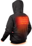 Milwaukee 302B-20XL M12 Black Heated Hoodie Kit XL