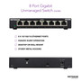 NETGEAR GS308-300PAS Unmanaged SOHO  8port Gigabit Ethernet Switch