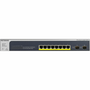 NETGEAR 10-Port Gigabit Ethernet Smart Managed Pro PoE Switch with Insight Cloud Management (GC510PP) - with 8 x PoE+ @ 195W, 2 x 1G SFP, Desktop/Rackmount