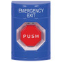 Safety Technology SS2408EX-EN Stopper Station, Push Button, Emergency, Pneumatic Illuminated, Blue