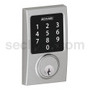 Schlage Residential BE468L CEN 626 Schlage Connect, Touch Screen Deadbolt Only, Century Design, Uses Z-Wave to Connect to an Existing Smart Home or Security System
