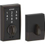 Grade 2 Touchscreen Deadbolt Lock, Touch Series, Century Trim, Antique Bronze Finish