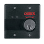 EAX-2500 Series - Wall Mount, Flush Mount AC/DC Powered Alarm, EA-561 Warning Sign and Black Box Included, Black