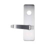 D Lever Trim with Cylinder Hole, Left Hand Reverse, for 10/20/21/27 Series Devices, S Lever Style, Satin Chrome