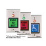 Securitron PB2 Series Push Button With Interchangeable Green/Red/Blue Lens