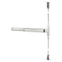 Narrow Stile Concealed Vertical Rod Exit Device, 36", Satin Stainless Steel