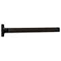 Concealed Vertical Rod Pushpad Exit Device, 36 In., Exit Only, Black Anodized Aluminum