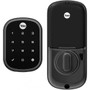 Yale Pro YRD156-BSP SL Touchscreen Key-Free Deadbolt with Z-Wave Plus, Black Suede