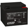 UltraTech IM-12260F2 12V, 26.0 Ah SLA Battery, F2 Terminal