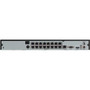 Speco N16NRN 4K 16-Channel H.265 NVR with Smart Analytics and 16 Built-in PoE+ Ports, NDAA Compliant, 4TB HDD, Black