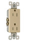 Legrand 15Amp Decorator Outlet in Ivory