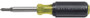 Klein 32476 5-in-1 Screwdriver/Nut Driver, Yellow and Black