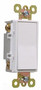 Pass ; Seymour 2624-W Specification Grade 4-Way Decorator Switch; 20 Amp, White