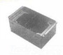 Wiremold Steel 2-Gang Floor Box 4-15/16 In x 7-7/8 Inch x 3-7/16 In 58 Cubic-In