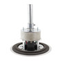 Wiremold RC4ATCAL Poke-Thru Device, Flush, Diameter: 8-1/4", Aluminum Flange