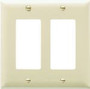 Pass ; Seymour TP262-I tradeMaster ; 2-Gang GFCI Decorator Wallplate; Nylon